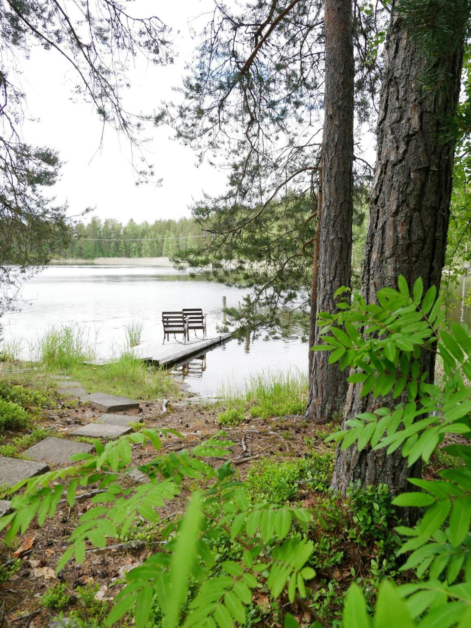 Mökki Aapola Villa Puumala Kültér fotó