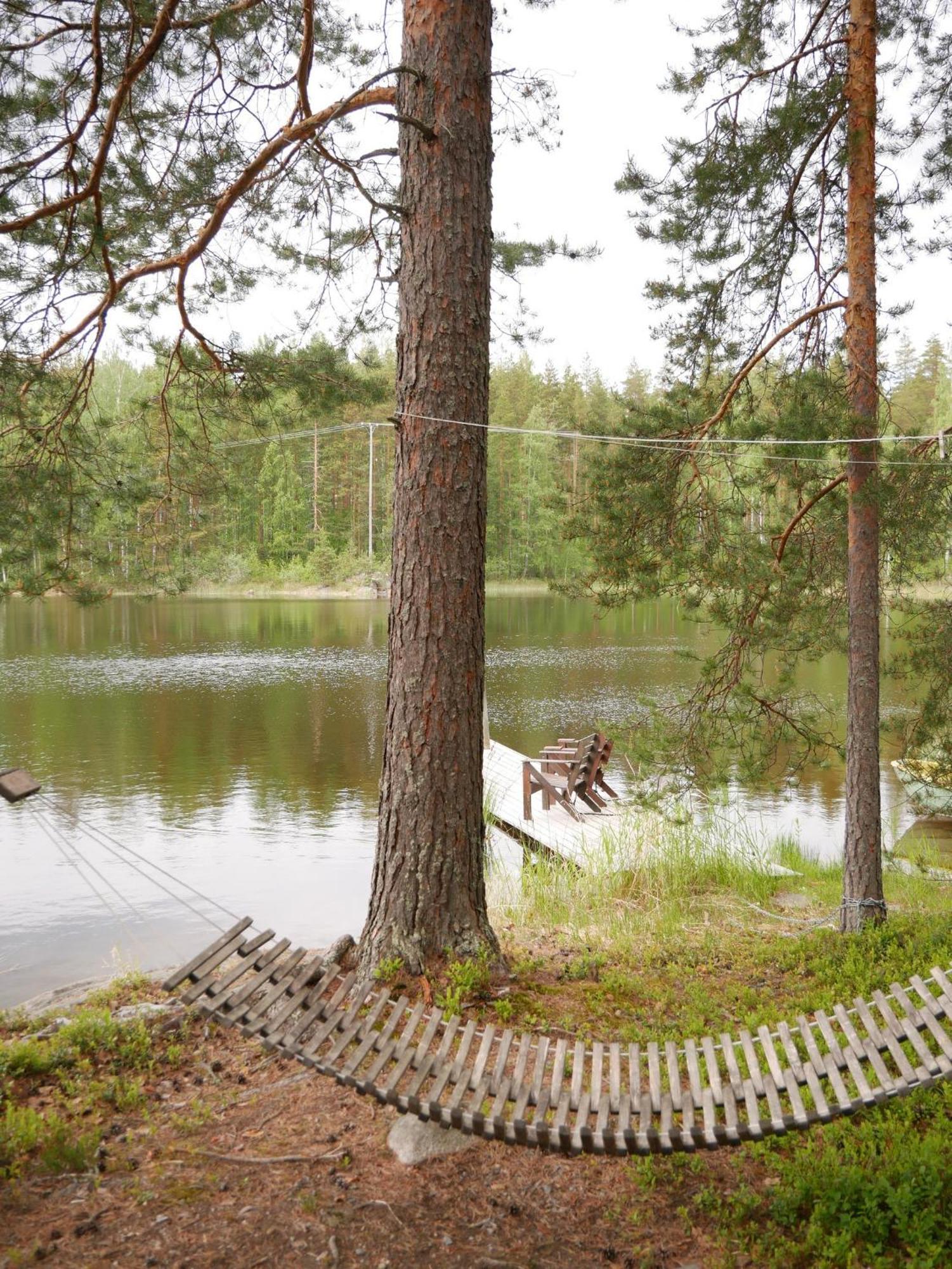 Mökki Aapola Villa Puumala Kültér fotó