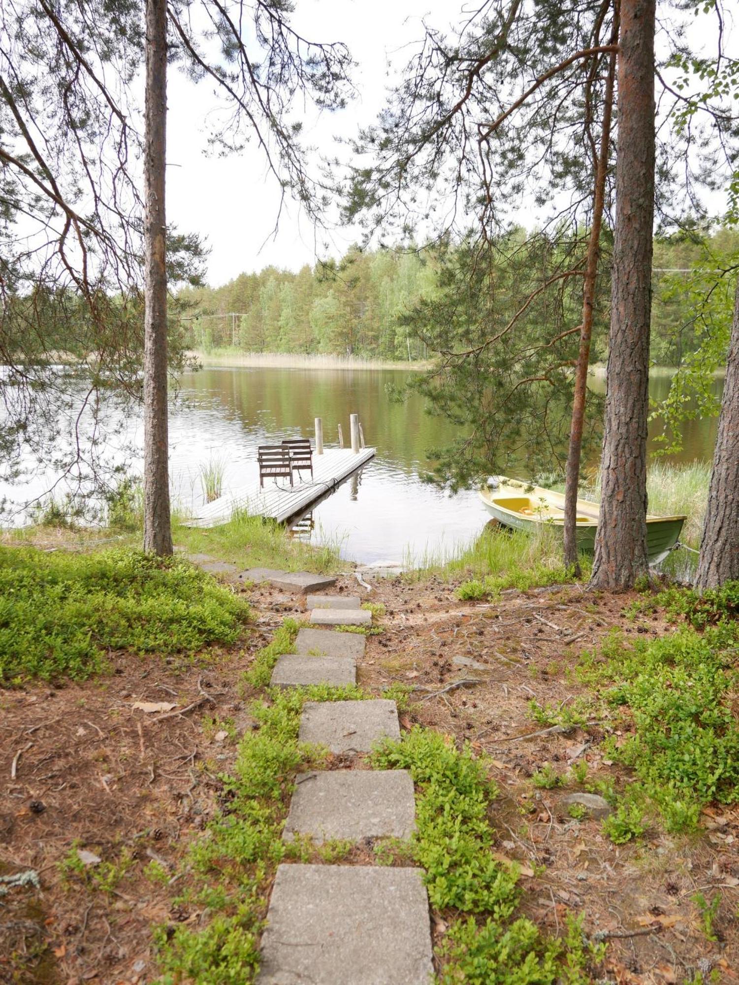 Mökki Aapola Villa Puumala Kültér fotó