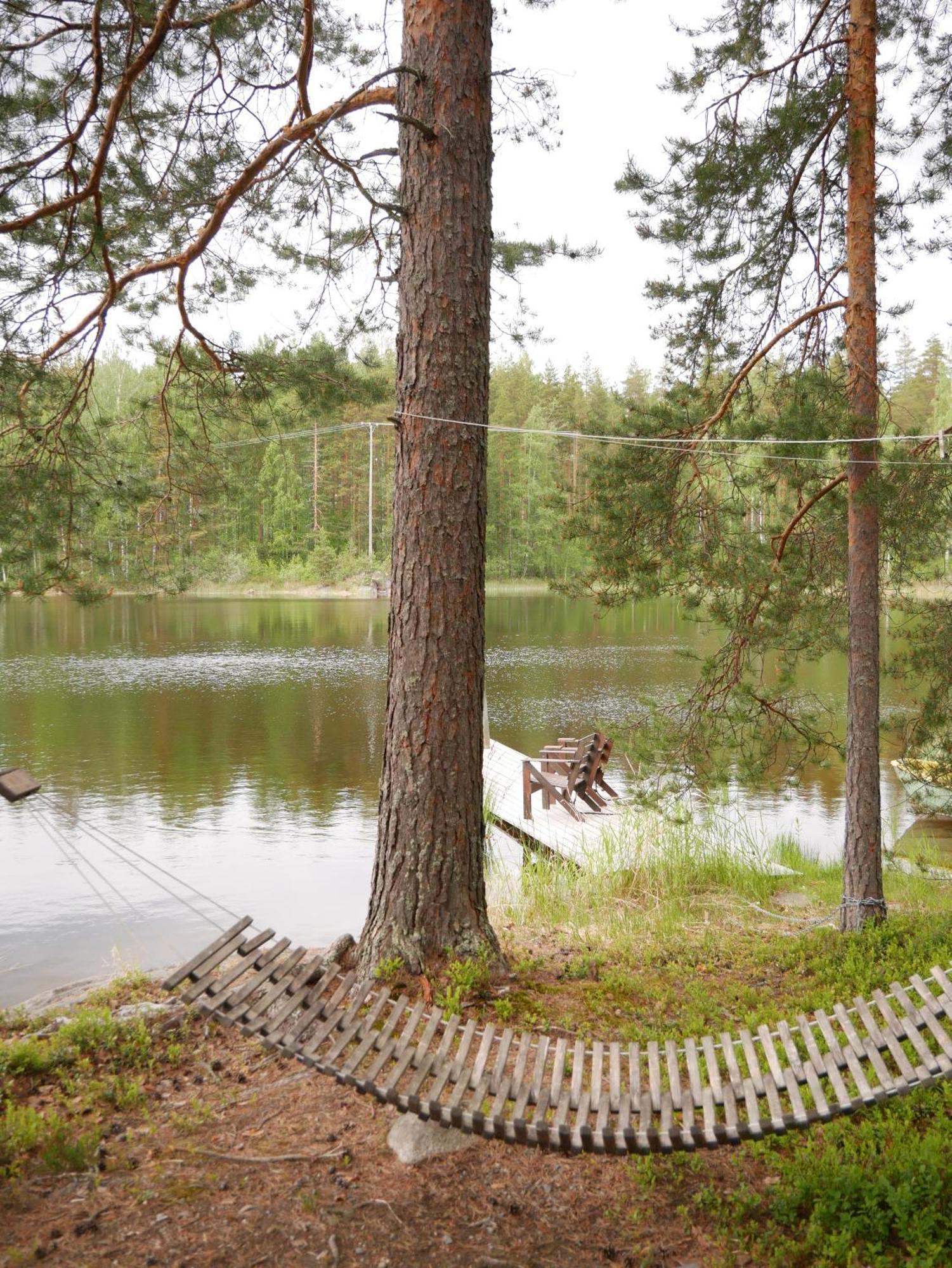 Mökki Aapola Villa Puumala Kültér fotó