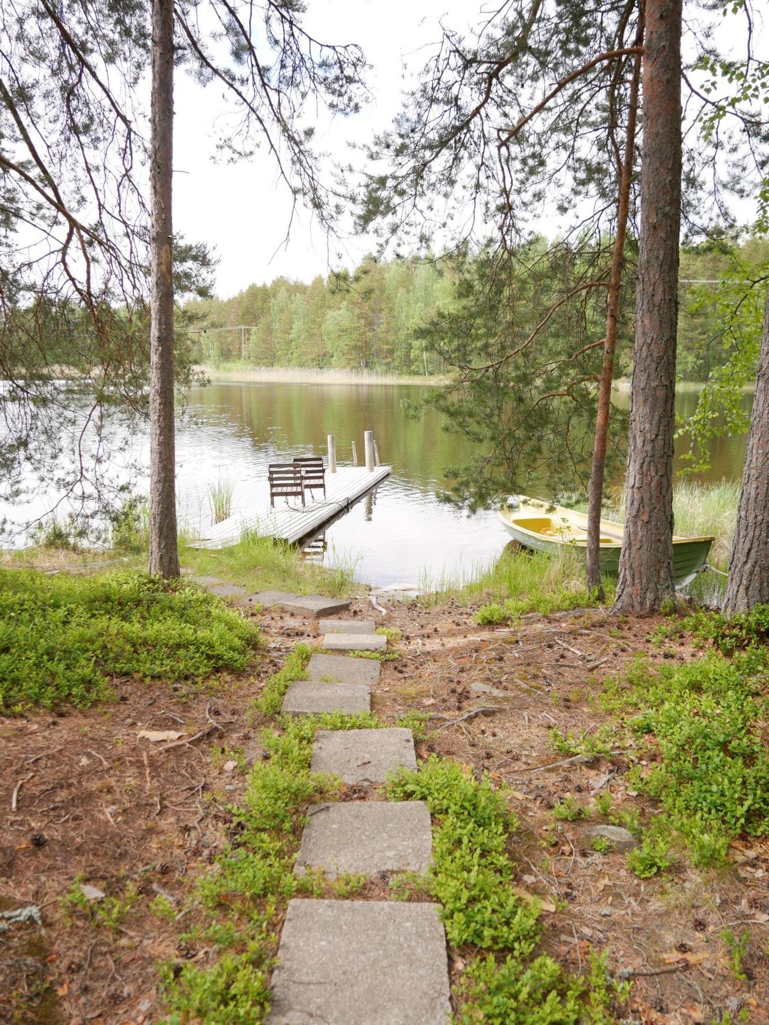 Mökki Aapola Villa Puumala Kültér fotó
