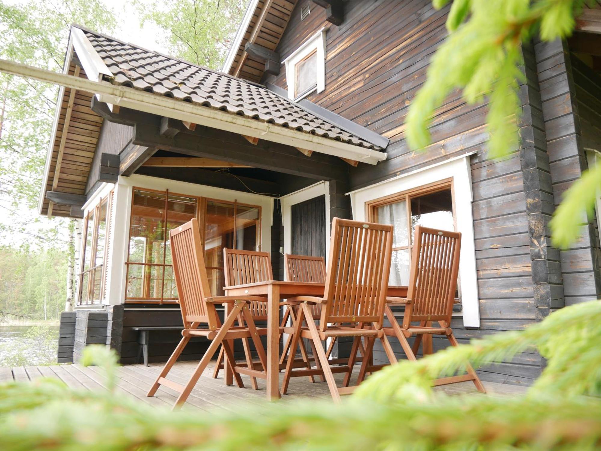 Mökki Aapola Villa Puumala Kültér fotó