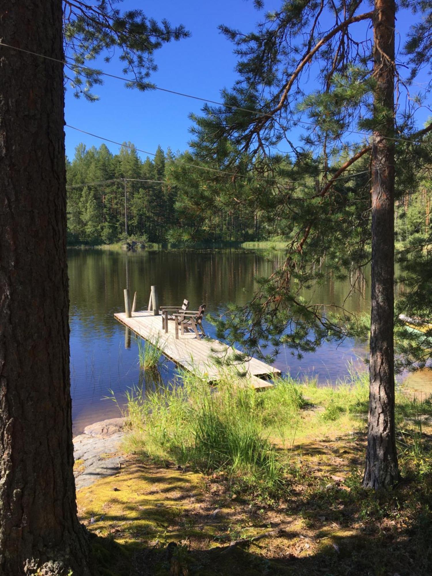 Mökki Aapola Villa Puumala Kültér fotó