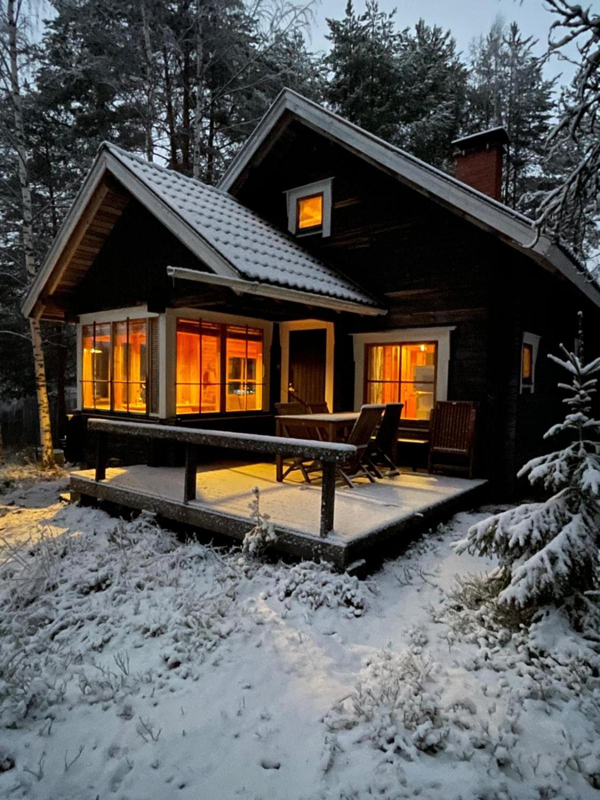 Mökki Aapola Villa Puumala Kültér fotó